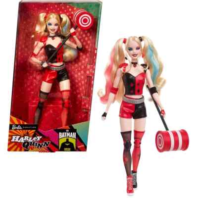 Barbie Signature DC Universe Batman Harley Quinn Collectible Doll New PRESALE
