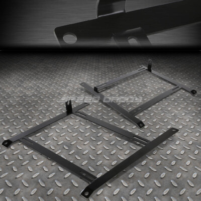 ДЛЯ 00-05 AP1 HONDA S2000 S2K ГОНОЧНОЕ СИДЕНЬЕ С НИЗКИМ КРЕПЛЕНИЕМ/КОВШЕОБРАЗНОЕ СИДЕНЬЕ С РАСТЯЖИМЫМ СТАЛЬНЫМ КРОНШТЕЙНОМ