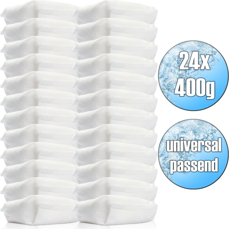 24x 400g NachfÃ¼Llpack NachfÃ¼Llbeutel Raum Entfeuchter Granulat Luftentfeuchter