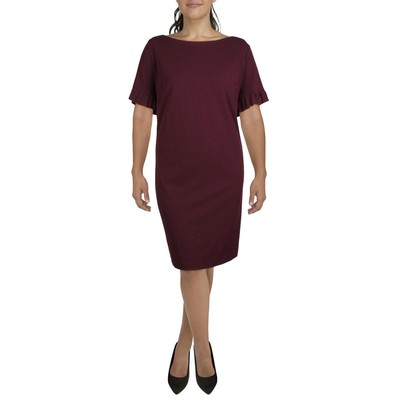 

Женское офисное платье до колена с рюшами Tommy Hilfiger Plus BHFO 4092