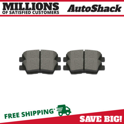 Rear Ceramic Brake Pad Kit for Hyundai Sonata Elantra Accent Kia Soul Amanti V6