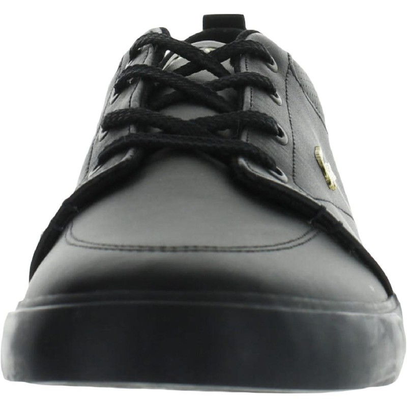 Lacoste Mens Bayliss Black Leather Low 