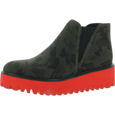 

Черные женские кожаные ботильоны «Челси» на плоской подошве BHFO 5514, Camo, Flatform Chelsea