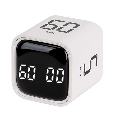 Cube Timer Gravity Sensor Digital Cube Timer Alarm for Study Cooking Baking NEW