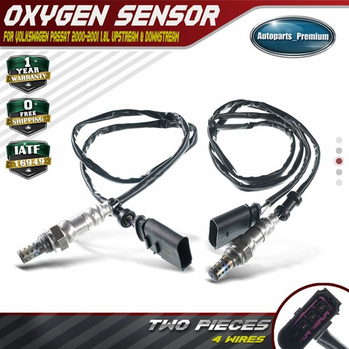 2x Upstream+Downstream Oxygen Sensors for Volkswagen Passat 20002001 1
