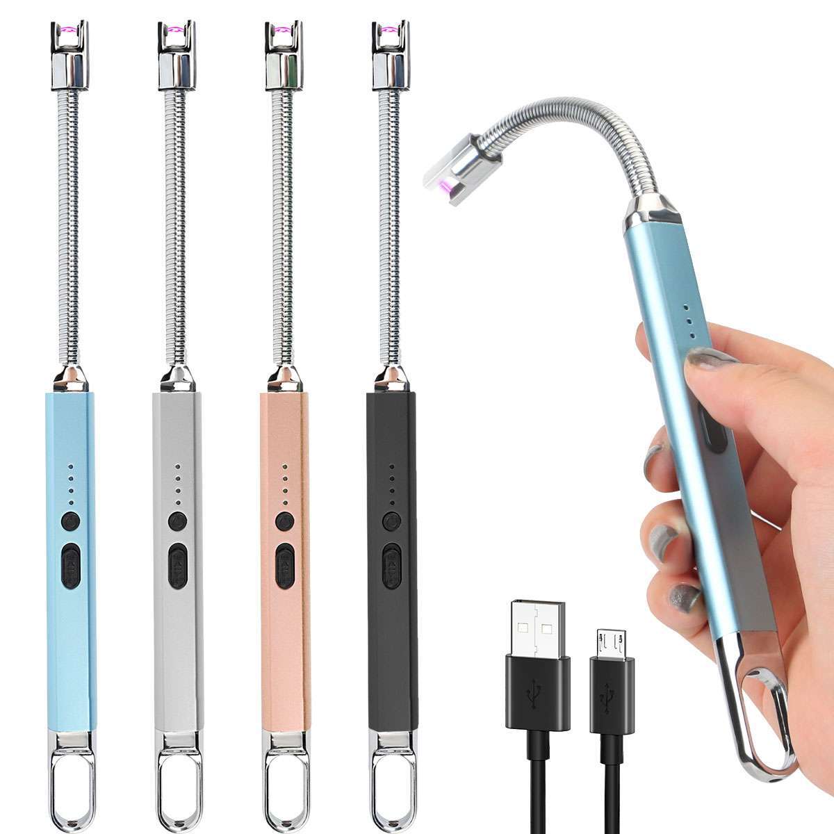 For Candles Kitchen Windproof 360&deg; Flexible Long Us