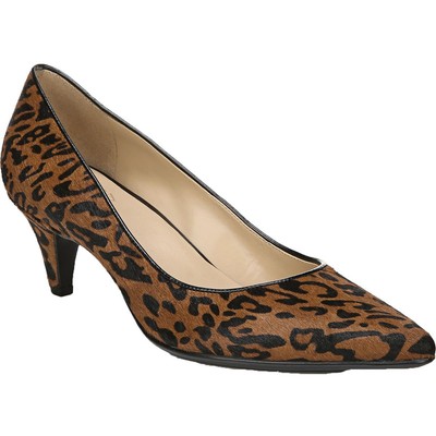 Женские туфли-лодочки Naturalizer Beverly 2 из коричневой кожи на среднем каблуке 5 (B,M) BHFO 3254
