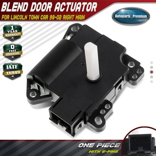 HVAC Heater Blend Door Actuator for Lincoln Town Car 9802 Right Main