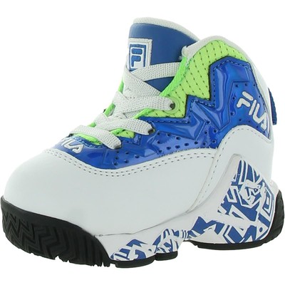 

Белая повседневная обувь Fila MB NIGHT WALK 3/4 Medium (D) для мальчиков BHFO 6147, White/blue/green, MB NIGHT WALK