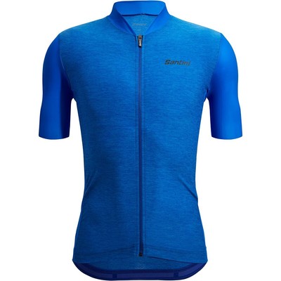 

Джерси с короткими рукавами Santini Colore Puro — мужской королевский размер, Royal, Santini