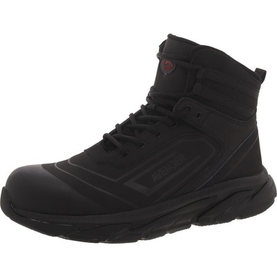 Мужские рабочие ботинки Avenger Mens K4 Mid CT черного цвета 13 Medium (D) BHFO 3025