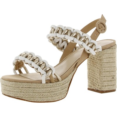 

Schutz Женские кожаные эспадрильи Juliet Tan 9,5 средний (B,M) BHFO 6610, Juliet