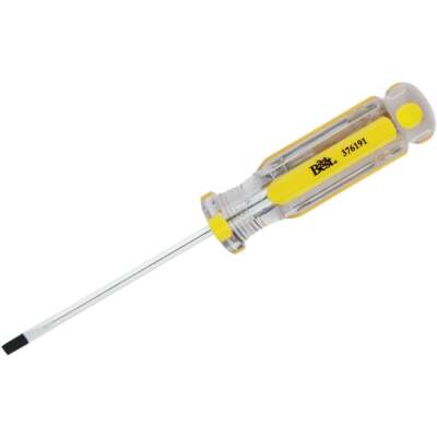 Do it Best 1/8 In. x 2-1/2 In. Slotted Screwdriver 376191 SIM Supply, Inc.