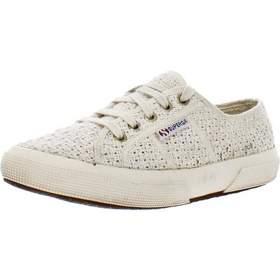 Superga Женские парусиновые модные кроссовки цвета слоновой кости 5,5 средний (B,M) BHFO 4983