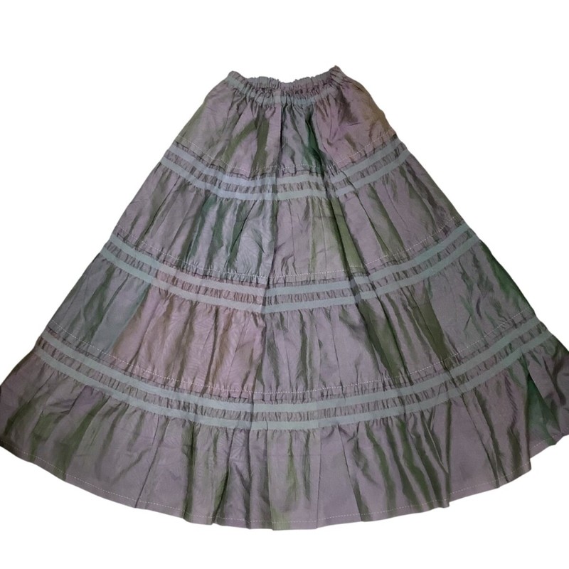 Jupe Glossy Issey Miyake Haat D'Occasion Taille 2 Ha31fg567 Violet B