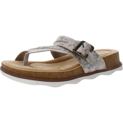 

Женские шлепанцы Clarks Brynn Madi без шнуровки на плоской подошве BHFO 6649, Sand interest, Brynn Madi