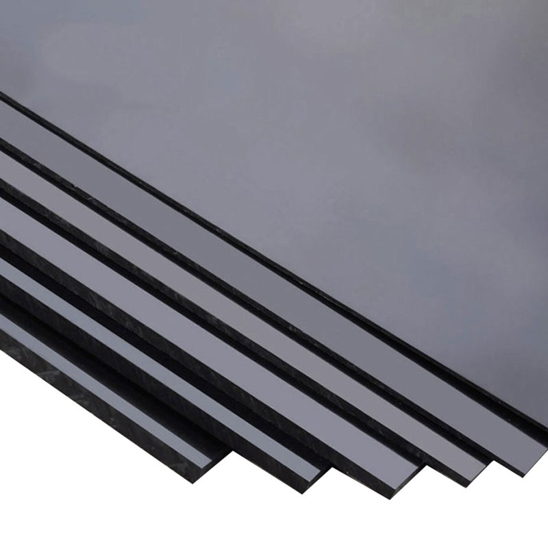 Abs Kunststoff Platte Platten Schwarz 1000x490mm In - 