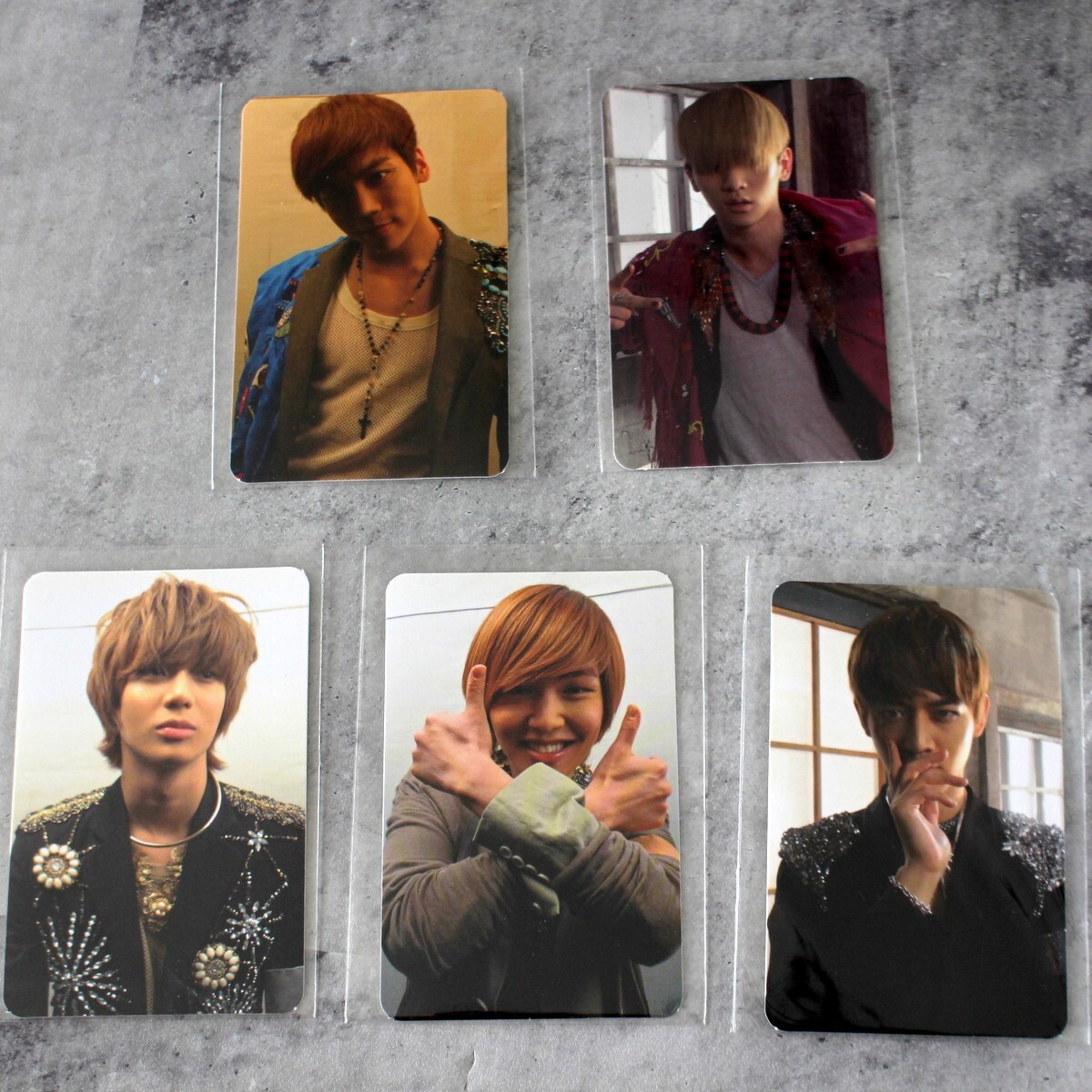 FULL SET x5 SHINee Sherlock Photocard Korea Limited Jonghyun