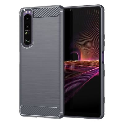Protection Case for Sony Xperia 1 5 10 pro-I Case Cover Cases Bumper Carbon