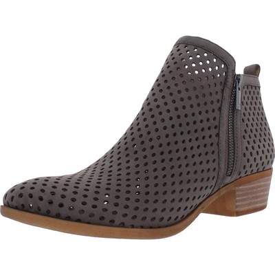 Женские ботильоны Lucky Brand Basel3 серого цвета на среднем каблуке 9,5 (B,M) BHFO 8739