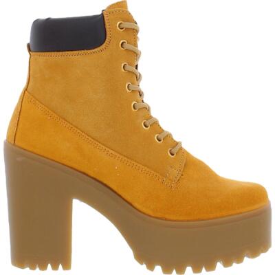 Steve Madden Женские замшевые ботильоны Tindra на платформе и каблуке Туфли BHFO 3617