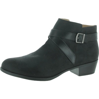 Женские ботильоны LifeStride Ally черного цвета, размер 11, средний (B,M), BHFO 1447