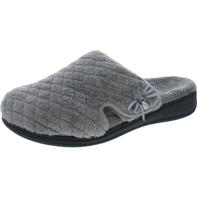 

Женские тапочки Vionic Adilyn Grey Terry Clog 9, средние (B,M) BHFO 5664, Light grey quilted