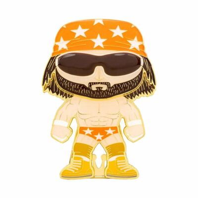 Funko WWE Randy Macho Man Savage Large Enamel Pop! Pin