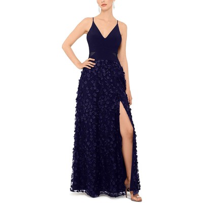 

Женское вечернее платье из сетки с цветочным принтом Xscape BHFO 0641