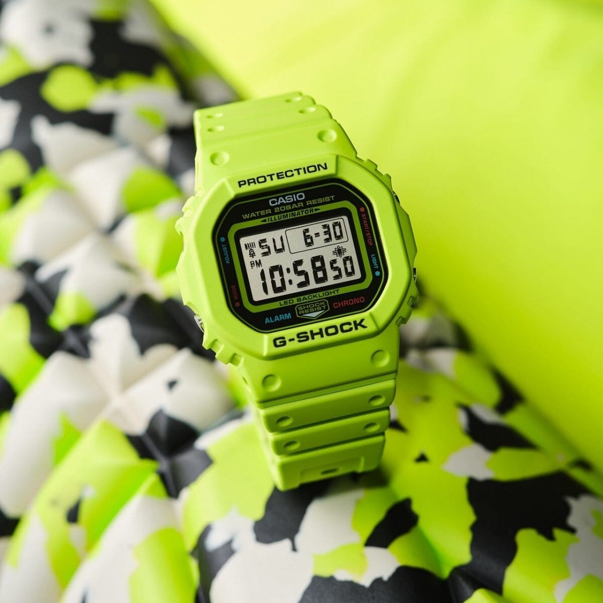 CASIO G-SHOCK DW-5600EP-9JF Yellow Men's Watch New in Box | eBay