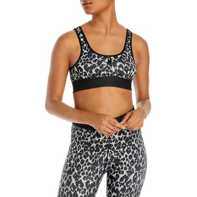 Cor designed by Ultracor Womens Black Printed Sports Bra Athletic XS BHFO 3160