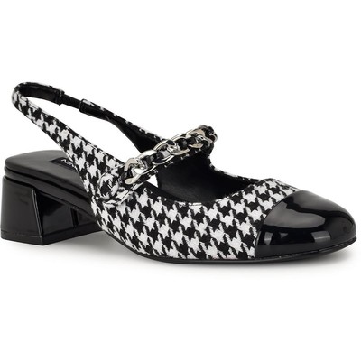 Женские туфли на высоком каблуке Nine West Womens Geko 2, черные, 8 средних (B, M) BHFO 3620