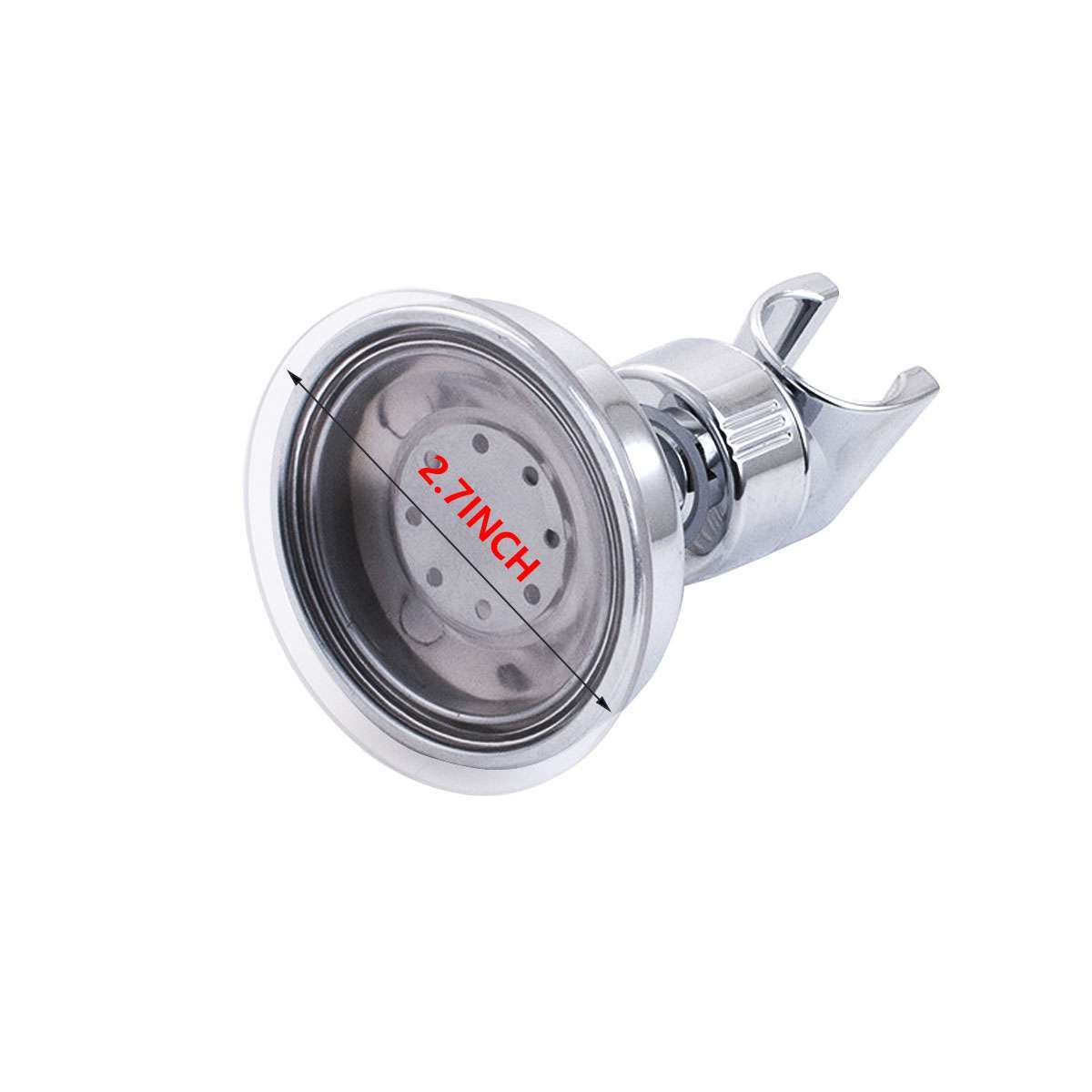 Adjustable Shower Head Holder Suction Cup Handheld Showerhead Wall Mount Bracket