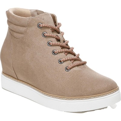 Женские оксфордские ботильоны Dr. Scholls Into Groove из искусственной кожи на танкетке со шнуровкой