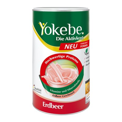 Yokebe Erdbeer Nf Pulver 500g PZN 15267186