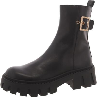 Steve Madden/ женские ботильоны Sameera на кожаной подошве с волочением; обувь BHFO 4601
