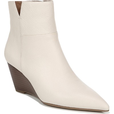 

Женские ботильоны Franco Sarto Amsterdam цвета слоновой кости 9,5 средний (B,M) BHFO 8869, Ivory leather