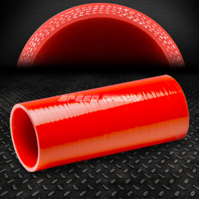 4-СЛОЙНЫЙ ТРУБОПРОВОД ТУРБОНАДДУВА/ВОЗДУХОЗАБОРНИКА/ПРОМЕЖУТОЧНОГО ОХЛАДИТЕЛЯ ДЛИНОЙ 3 ID 8, КРАСНЫЙ СИЛИКОНОВЫЙ ШЛАНГ / ТРУБА