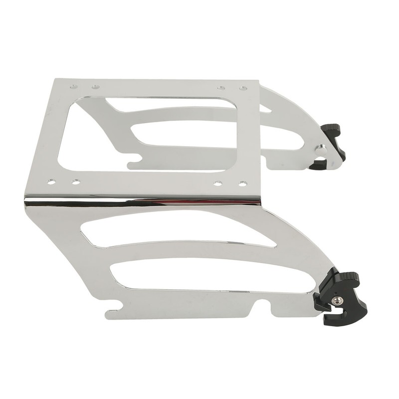 Solo Luggage Rack Mount Fit For Harley Heritage Softail Fat Boy 2000-2017 Chrome
