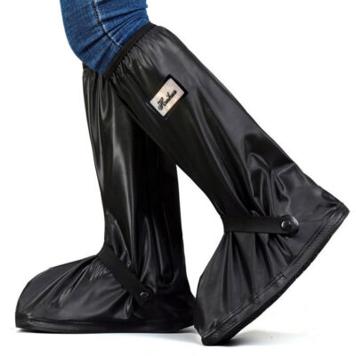 Waterproof Overshoe Cycling Motorcycle Bike Rain Shoes Cover Reusable Outdoor UK