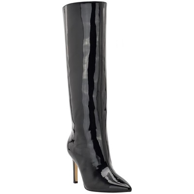 Женские ботинки Guess Dayton 2 черного цвета до середины икры Shoes 10 Medium (B,M) BHFO 4181