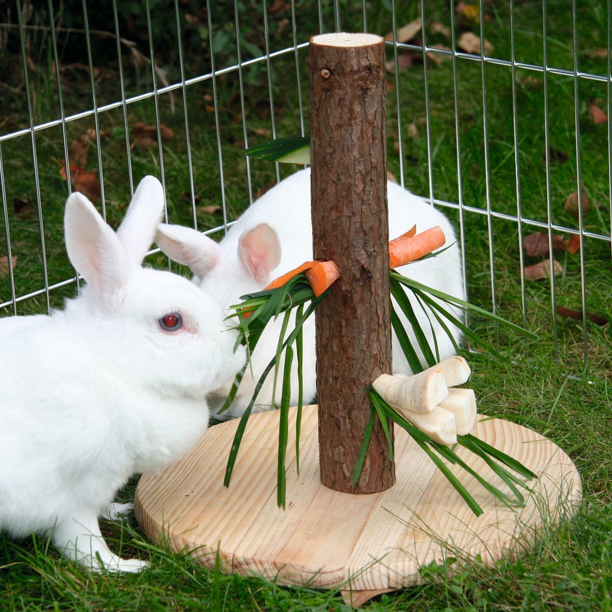 KERBL Futterbaum NATURE Kaninchen Hasen Spielzeug Käfigzubehör