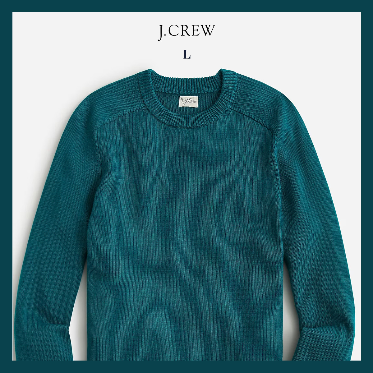 【AMBLER】 Mystical forest pullover crew neck punching knit Forest Green Fine Merino Round Neck Jumper – Turnbull & Asser