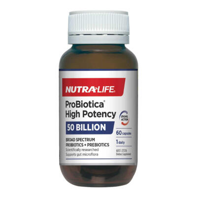 Nutra-Life ProBiotica High Potency 50 Billion 60 Capsules