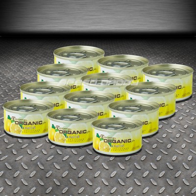 ОСВЕЖИТЕЛЬ ВОЗДУХА ИЗ ОРГАНИЧЕСКОГО ВОЛОКНА TREEFROG X12 ДЛЯ АВТОМОБИЛЕЙ/ГРУЗОВИКОВ/ВАНН С АРОМАТОМ ЛИМОНА, 42 Г 1,5 УНЦИИ