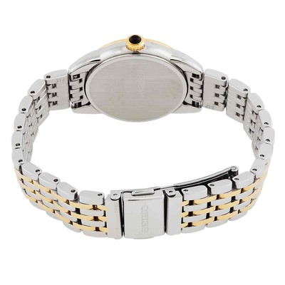 Pre-owned Seiko Quartz Champagne Dial Ladies Watch Sur562p1