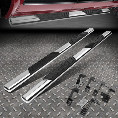 ДЛЯ ГРУЗОВИКА RAM 19-20, КАБИНА ЭКИПАЖА 1500, 5 ОВАЛЬНЫХ ТРУБЧАТЫХ ПОДНОЖЕК, ХРОМИРОВАННАЯ ПЛАНКА