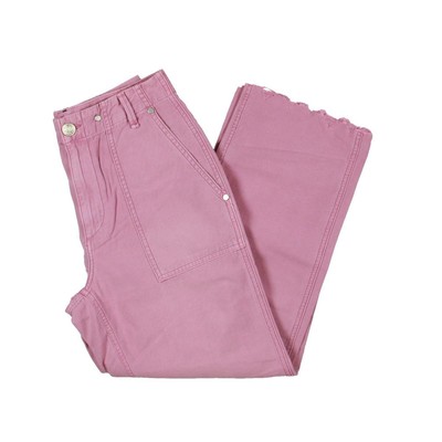 

Женские фиолетовые хлопковые брюки чинос Rag - Bone Kaye с высокой посадкой  BHFO 0476, Purple mauve