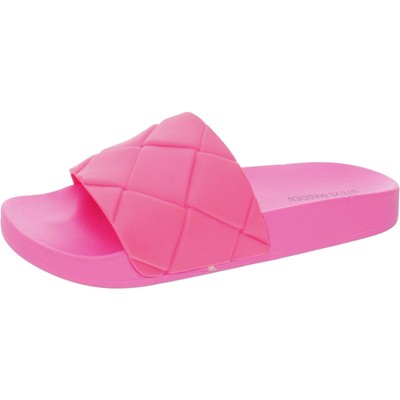 

Женские розовые сандалии Steve Madden без шнуровки для бассейна 8, средние (B,M) BHFO 9045, Розовый