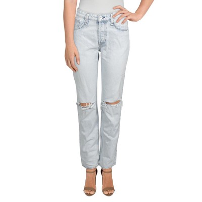 

Женские джинсы-бойфренды Rag - Bone Rosa Blue со средней посадкой со средней посадкой  BHFO 7802, Rochelle